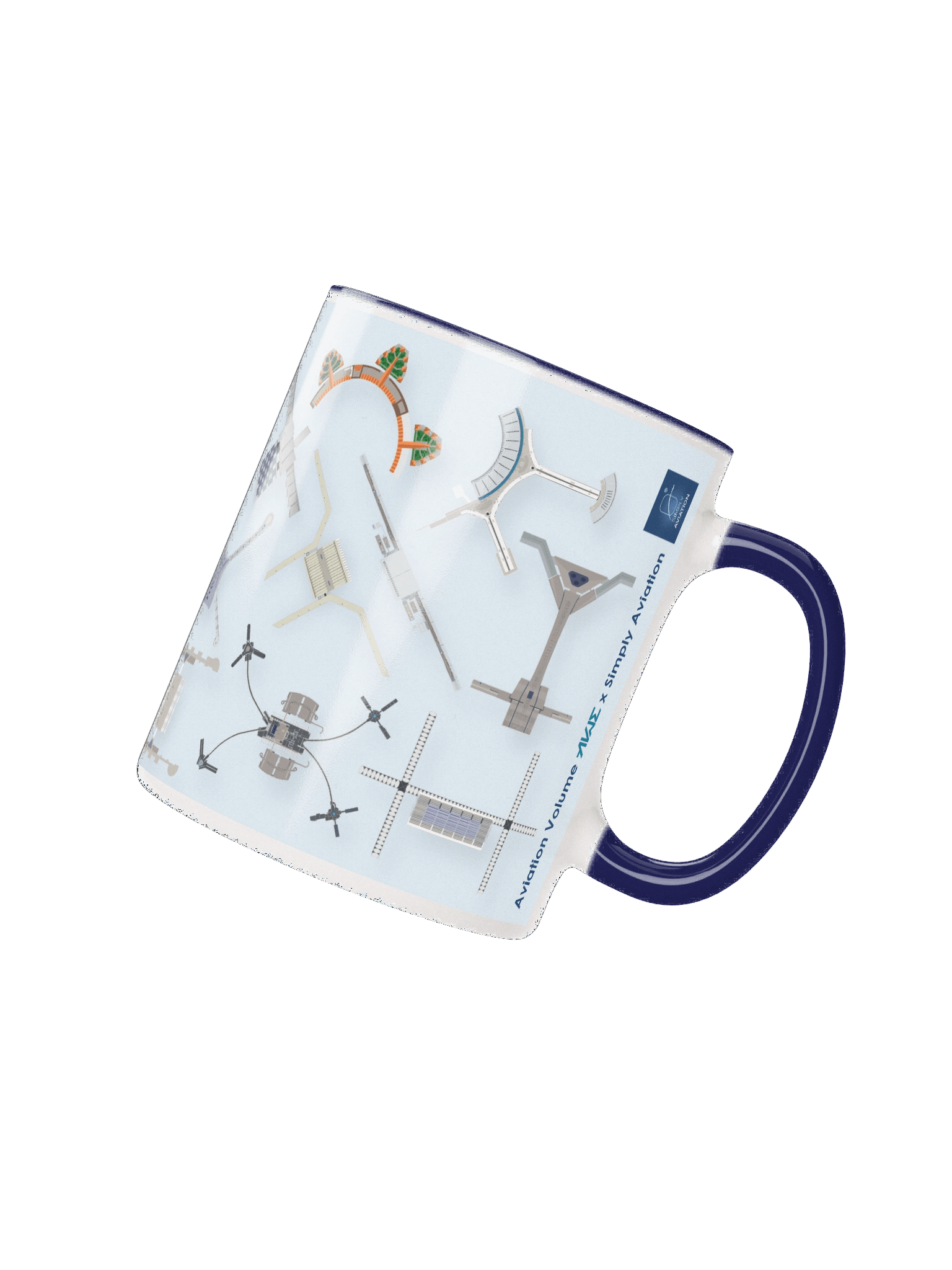 Airport Terminals - Mug Blue product image (2)