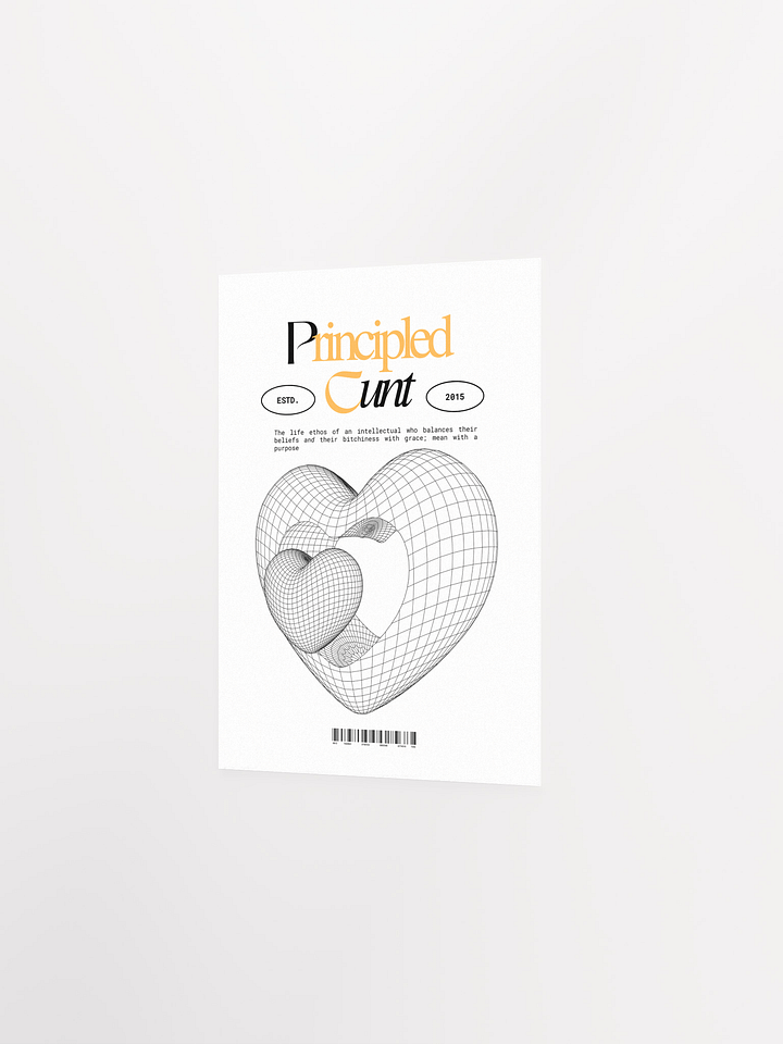 "Principled Cunt" Poster product image (2)