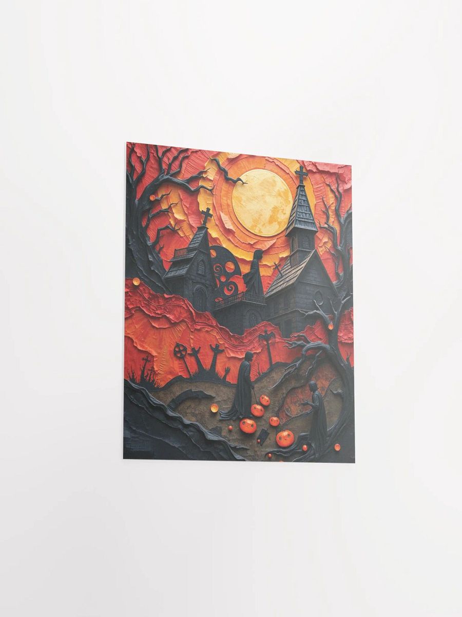Gothic Moonlit Landscape Poster product image (19)