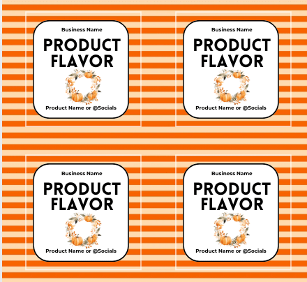 Golden Leaf Delight Template Bundle product image (4)