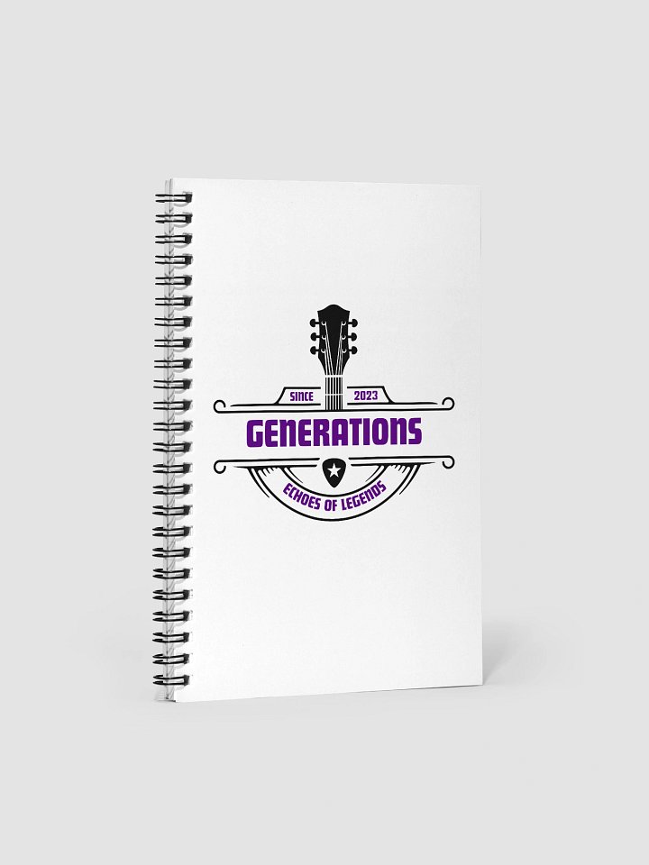 Generations Spiral Notebook product image (1)