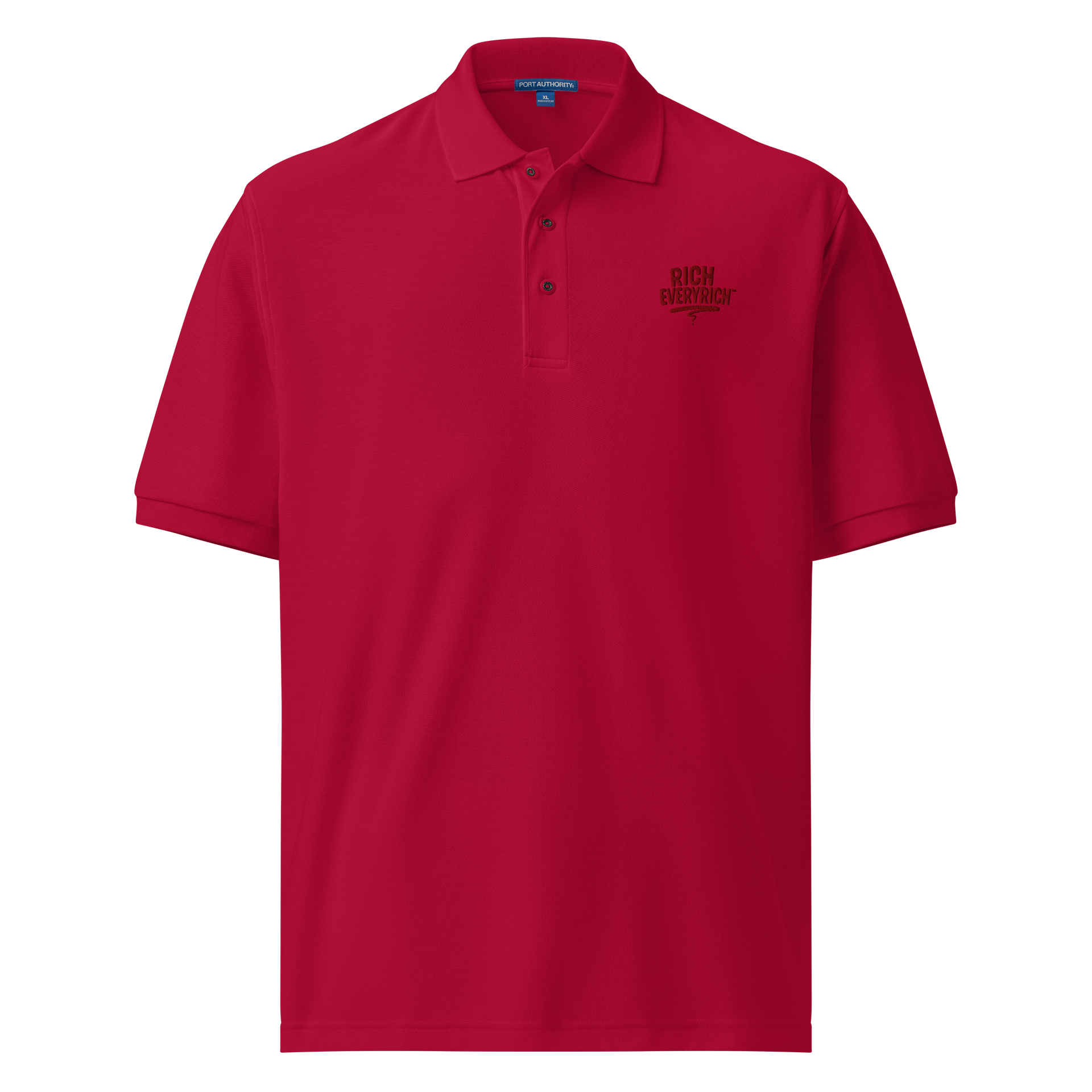 RICHEVERYRICH Red Signature Polo Shirt product image (1)