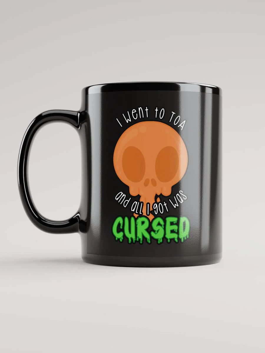 All I Got Was Cursed - Druid - Black Glossy Mug product image (6)