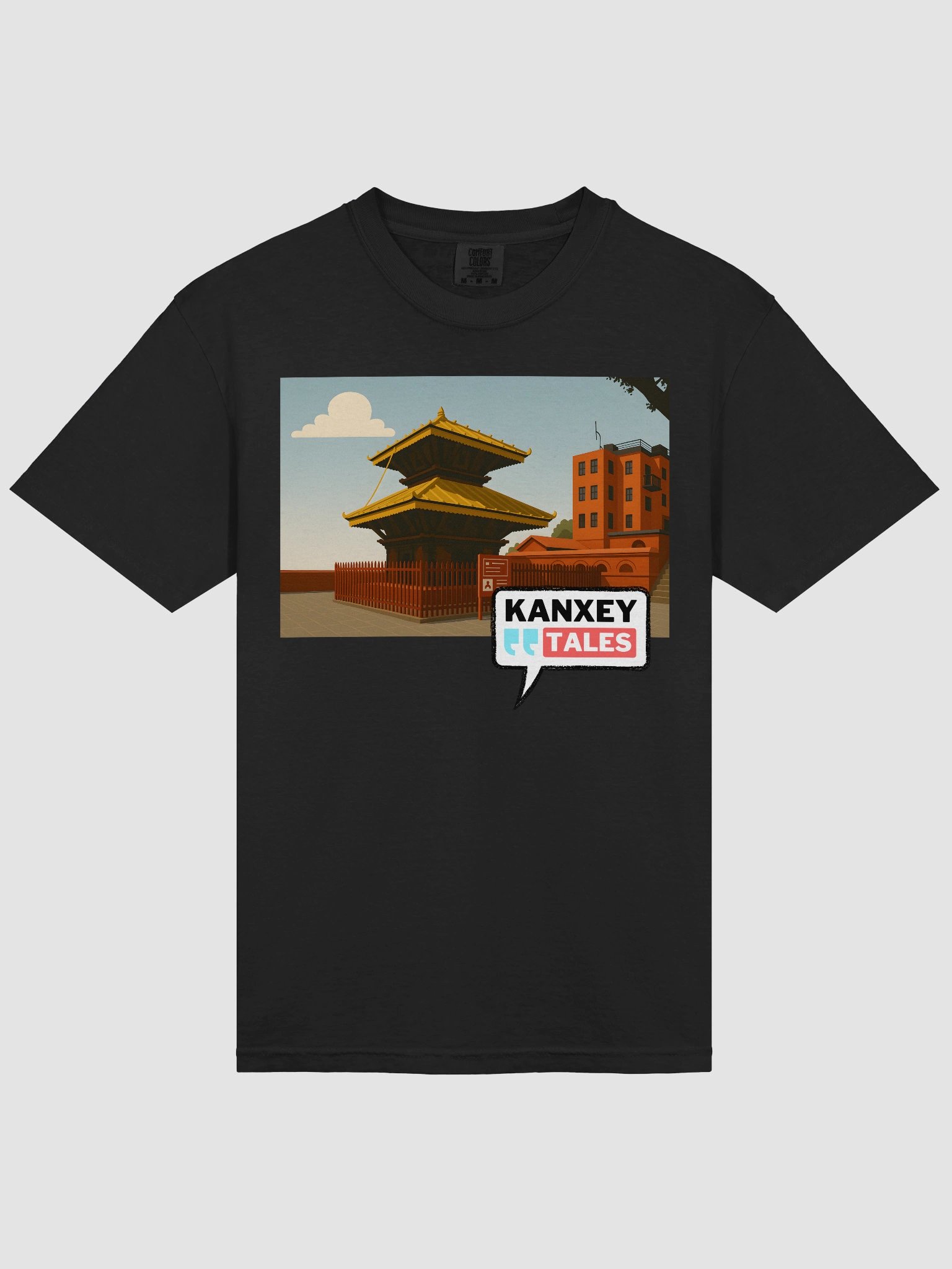 Manakamana Illustration T-Shirt product image (37)