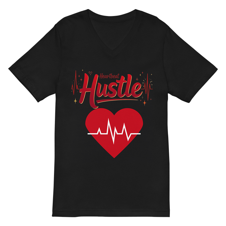 Heartbeat Hustle V-Neck Tee product image (3)