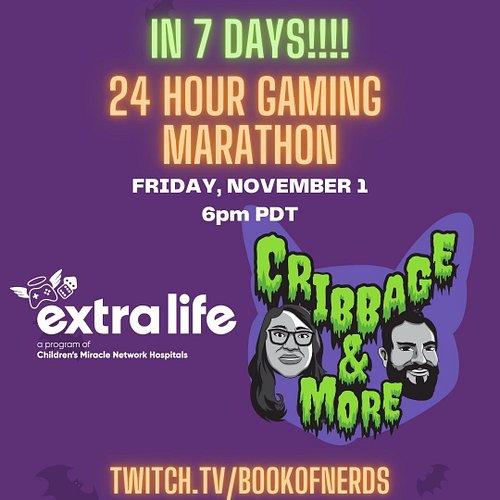 Hi friends, Lorena and I our 7 days away from our 24 hour Extra-Life gaming marathon for Children’s Hospital of Los Angeles!
...