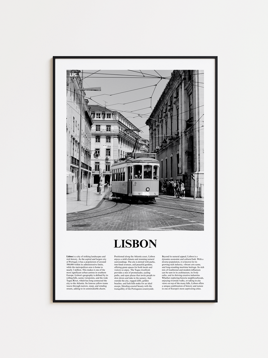 Lisbon 02 Newspaper Poster product image (1)