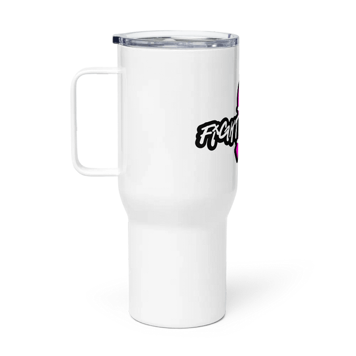Breast Cancer Awareness Travel Mug With Handle product image (2)