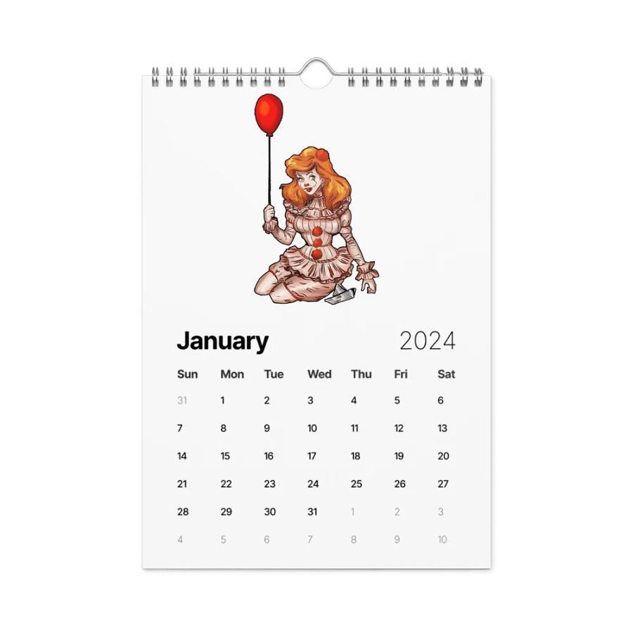 Disney Horror 2024 Wall Calendar product image (6)