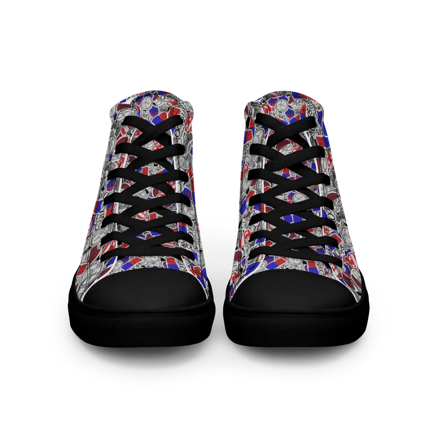 Sticker-Bomb Men's Hi-Tops product image (3)