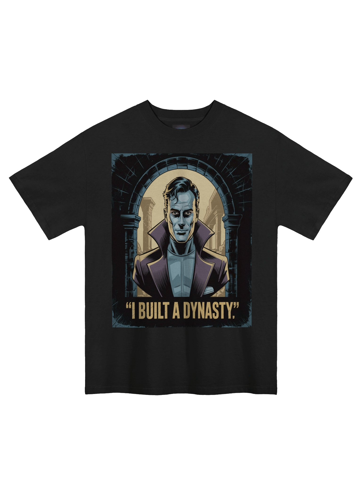 I Built a Dynasty: Ozymandias Inspired Oversized Faded T-Shirt product image (3)