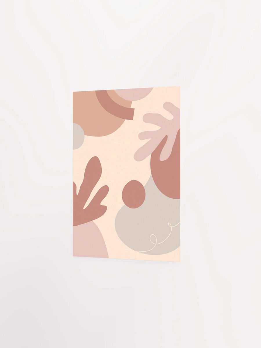 Boho abstract wall art — boho wall decor, aesthetic poster product image (7)