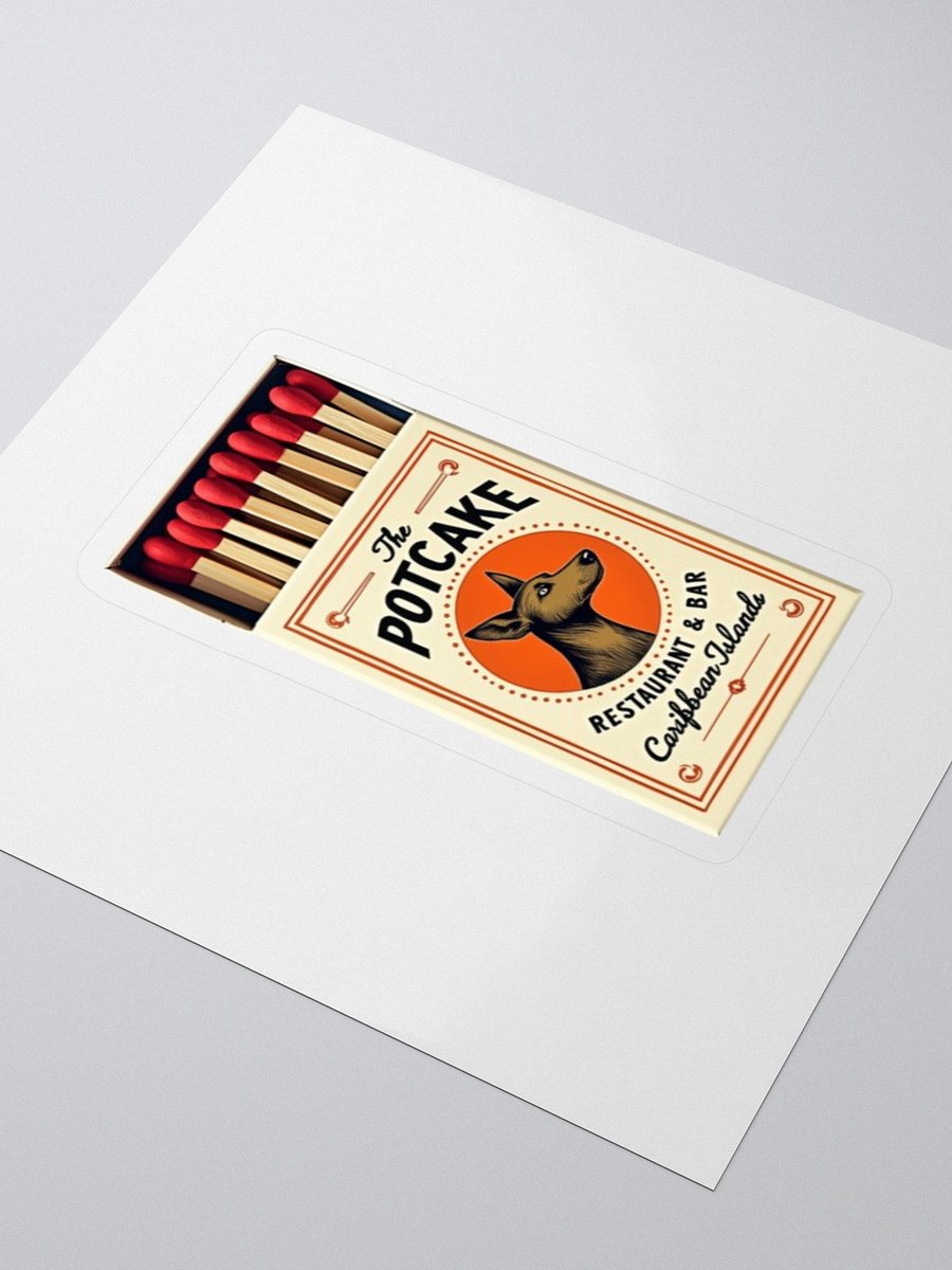Potcake Matchbox Sticker product image (3)
