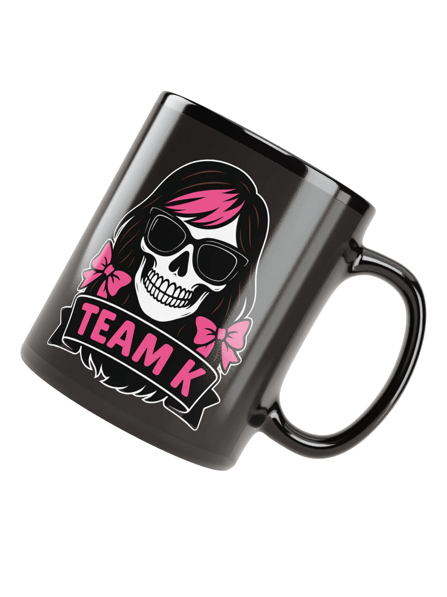 TEAM K (V-6) Black Mug product image (4)