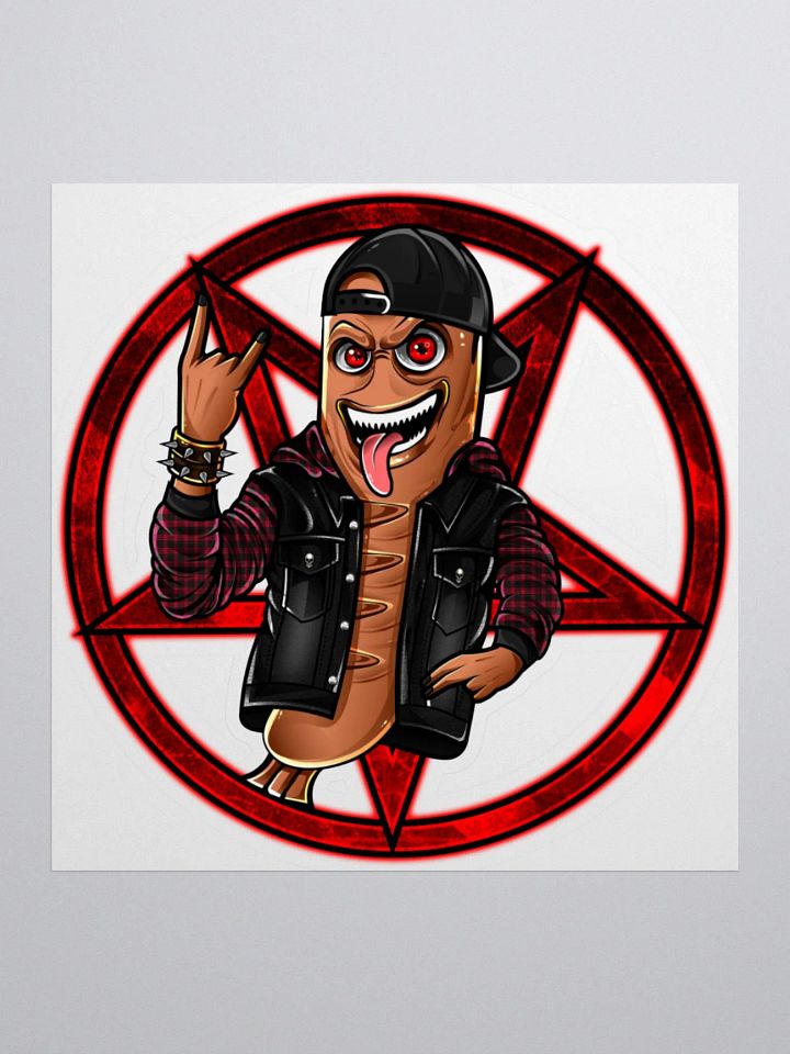 Sillysau5age Logo Stickers product image (1)