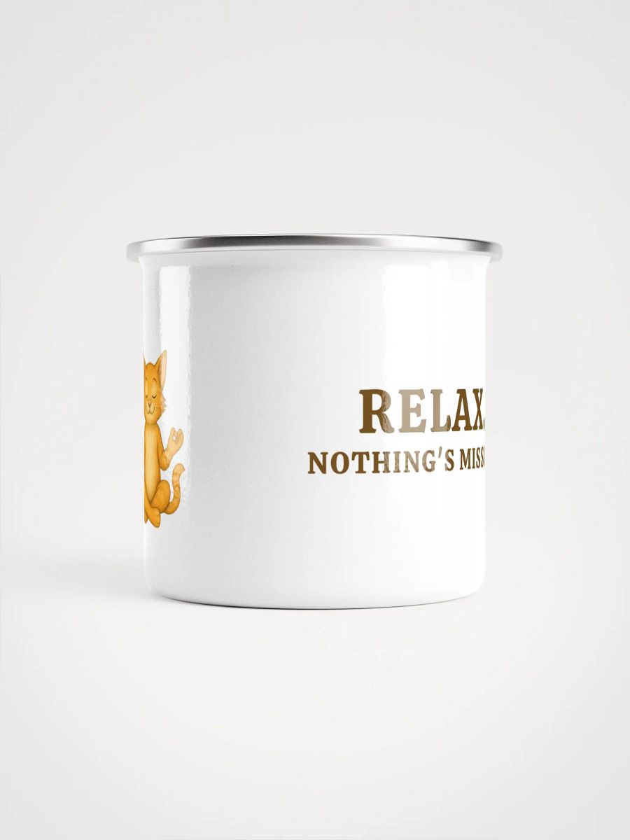 Vaikauri Cat Enamel Mug product image (2)