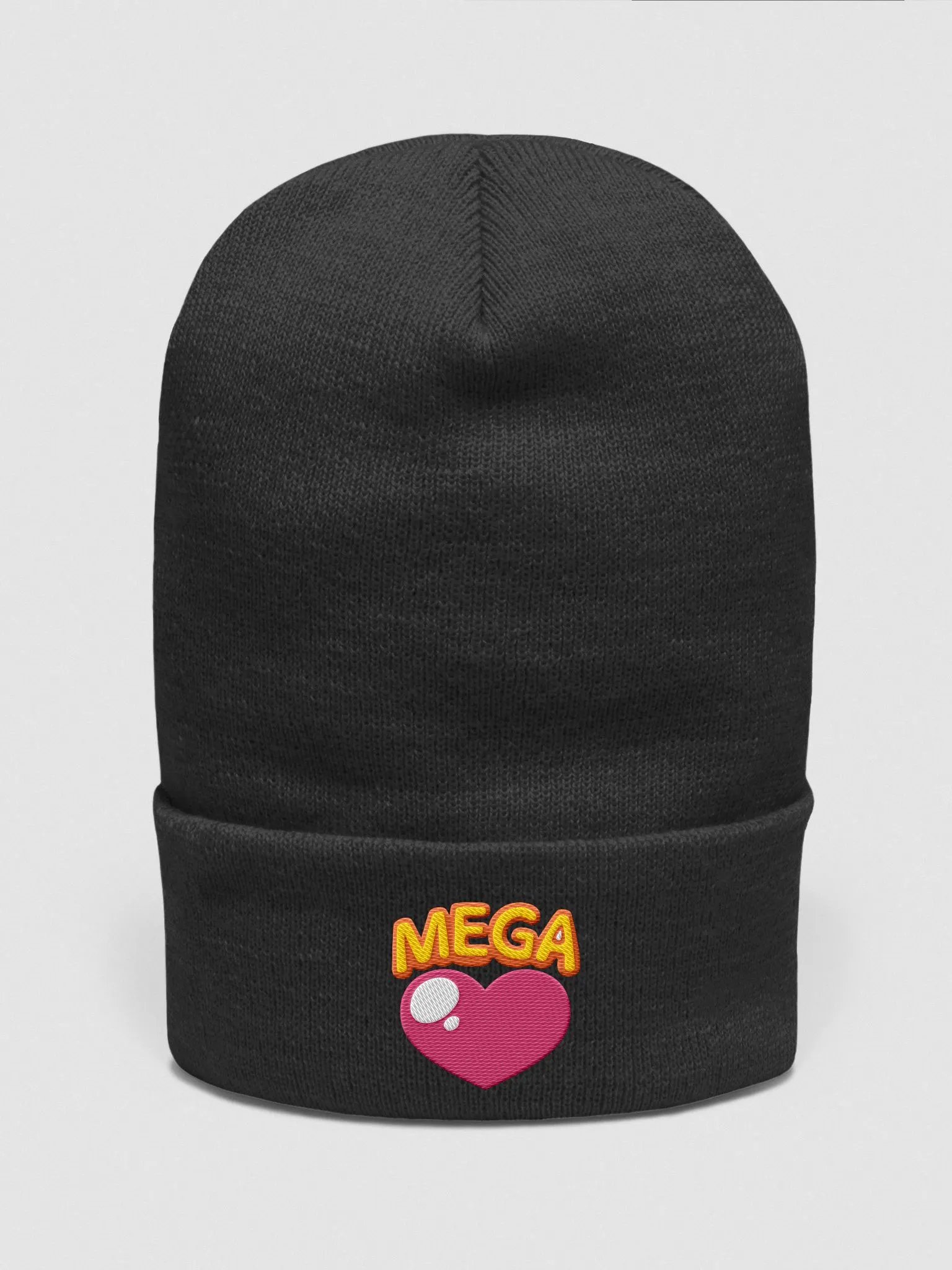 Mega Love Cuffed Beanie Embroidered product image (1)