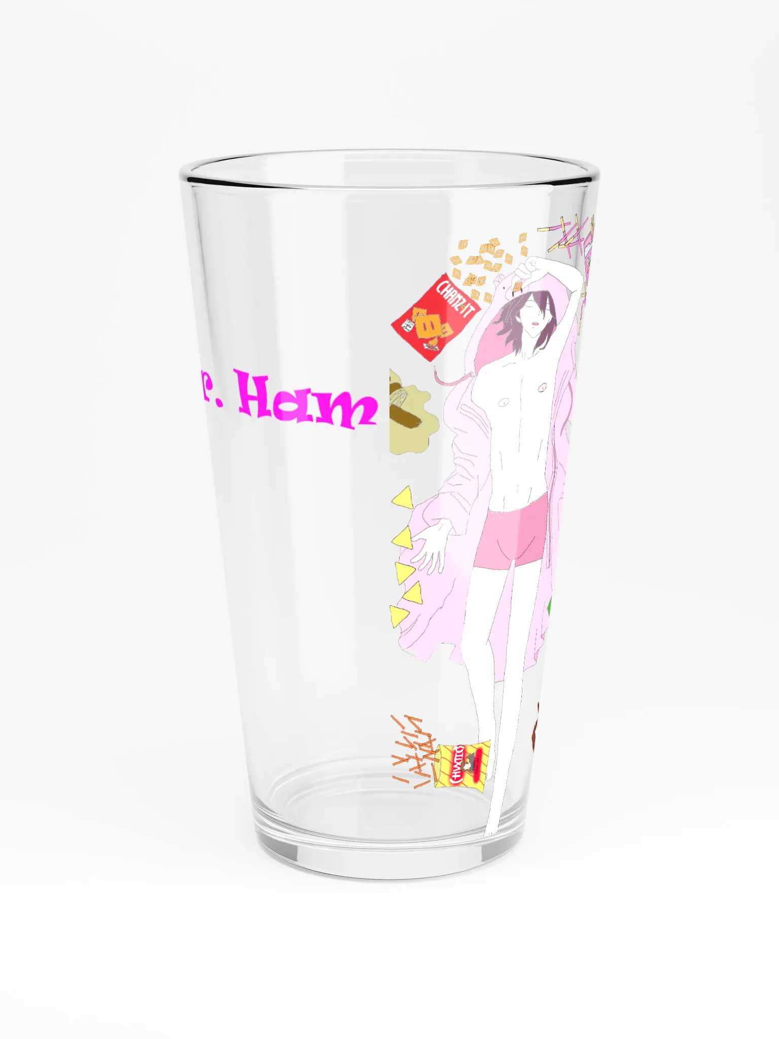 Mr. Ham's Snack TIme Daki Shaker Glass product image (3)
