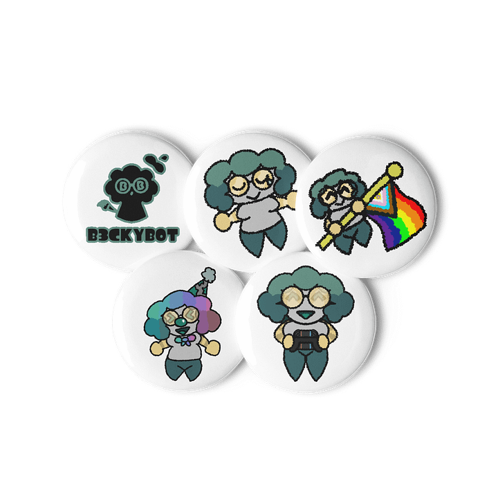 B3CKY Button Pins product image (2)