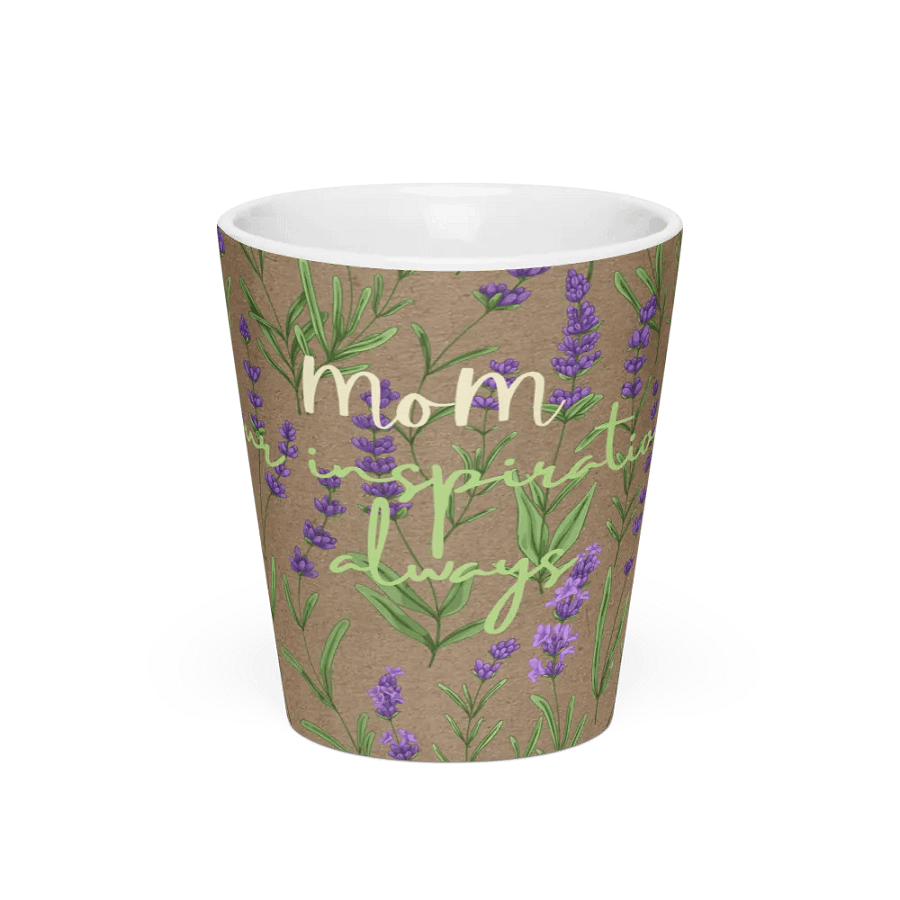 Mom's Lavender Love Latte Mug mothersday gift for moms daughter wife friend product image (3)