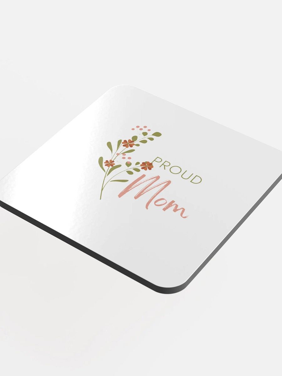 Proud Mom Floral Coaster product image (4)