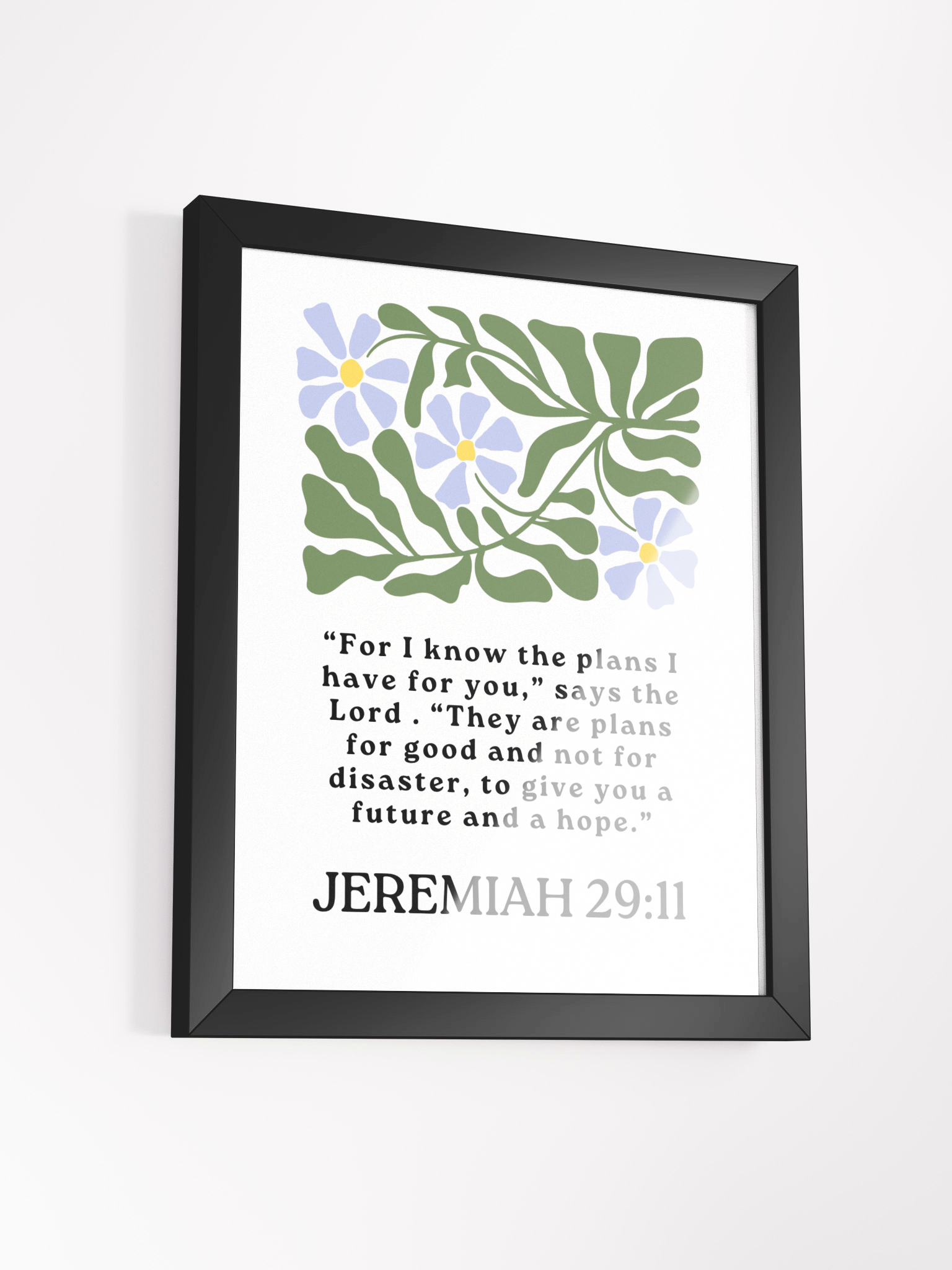 Jeremiah 29:11, Printable Poster product image (2)
