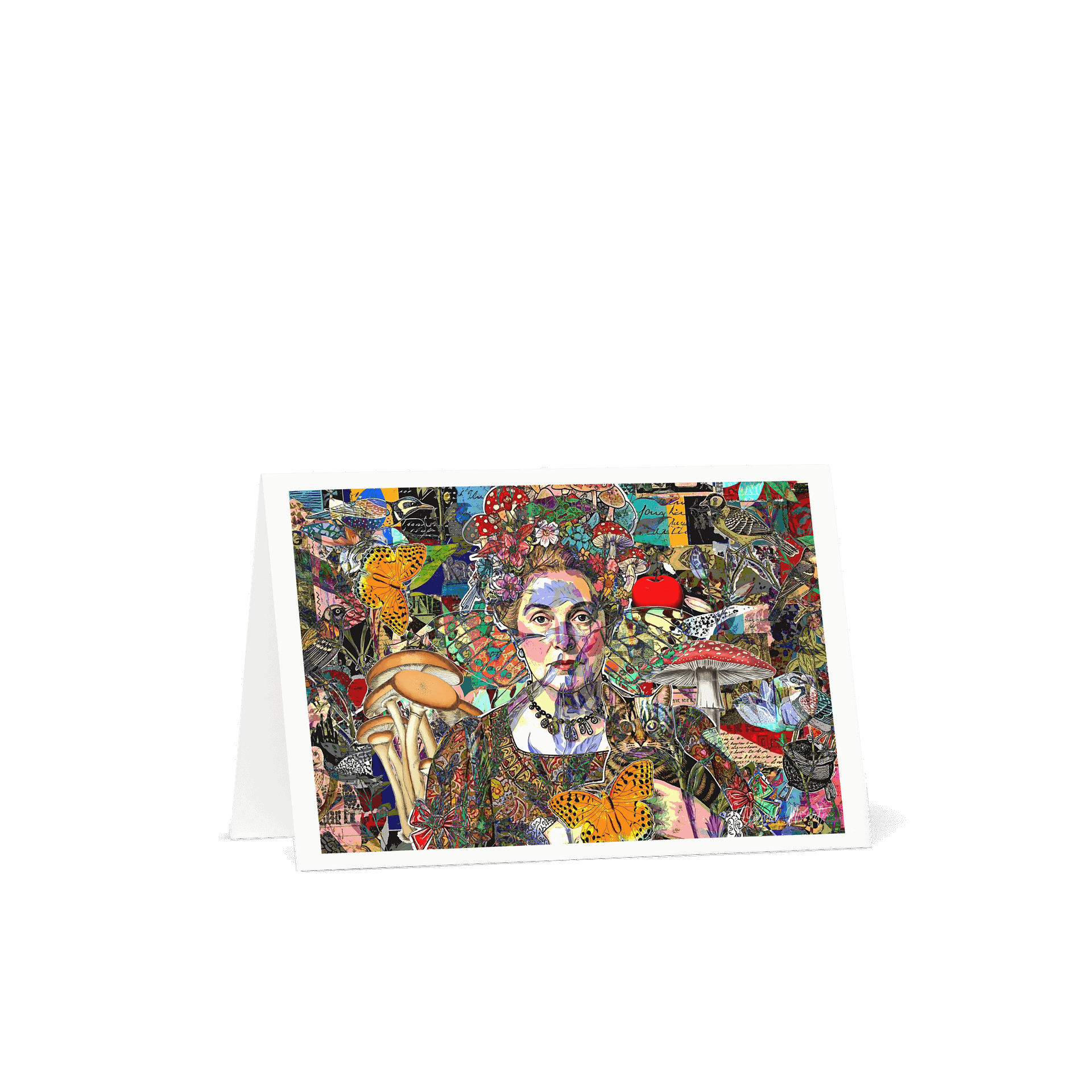 Lady with Cat by Edward Martin Card product image (3)