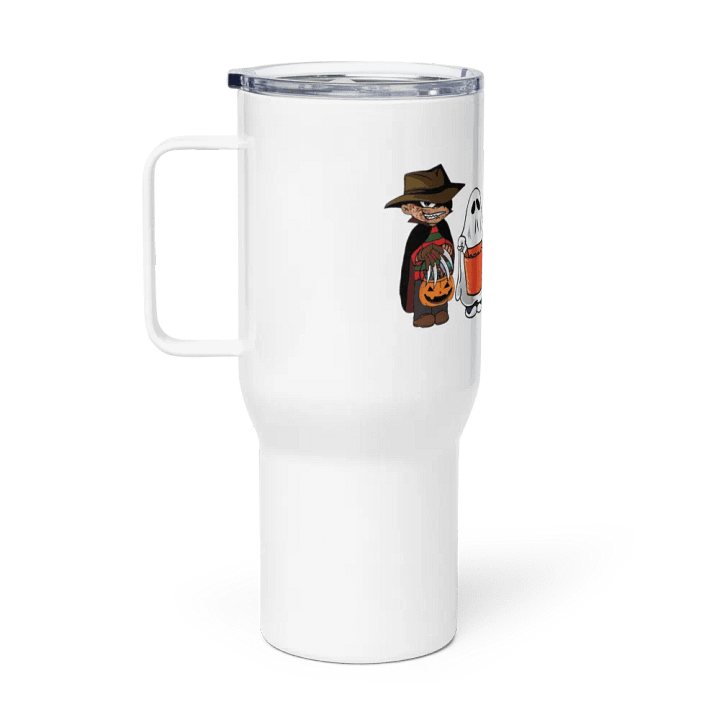 Horror Icons Cartoon Travel Mug product image (1)