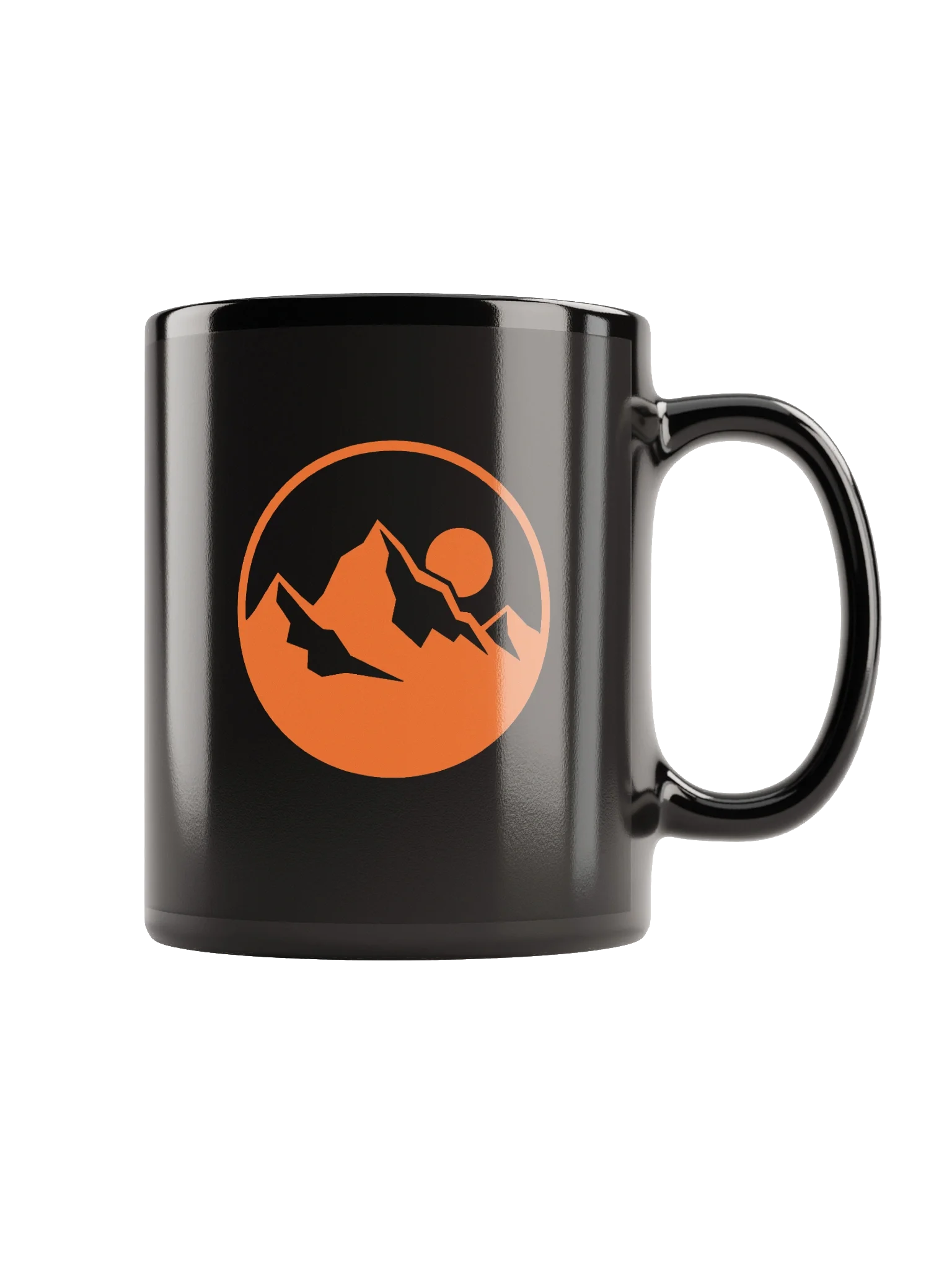 BW Orange Logo Mug product image (1)