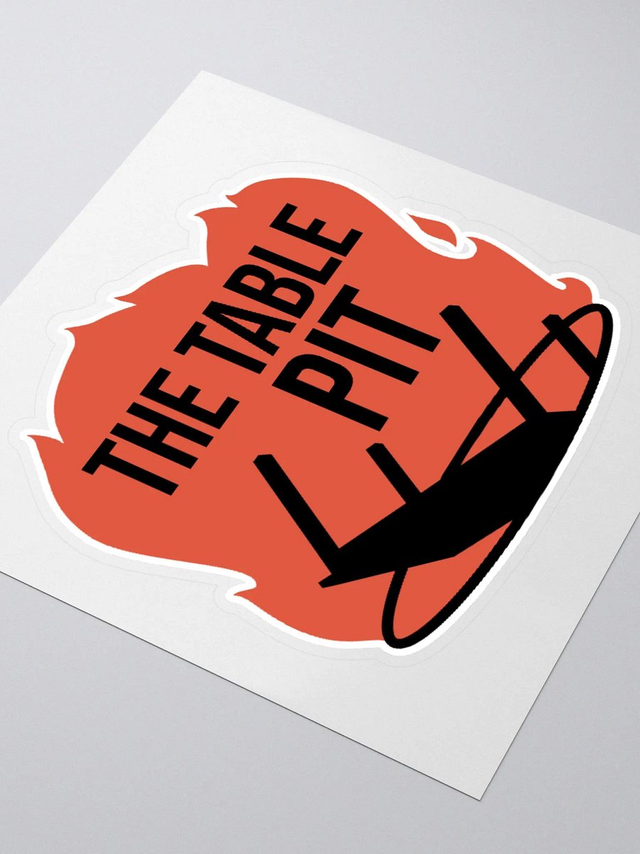 The Table Pit Sticker product image (3)
