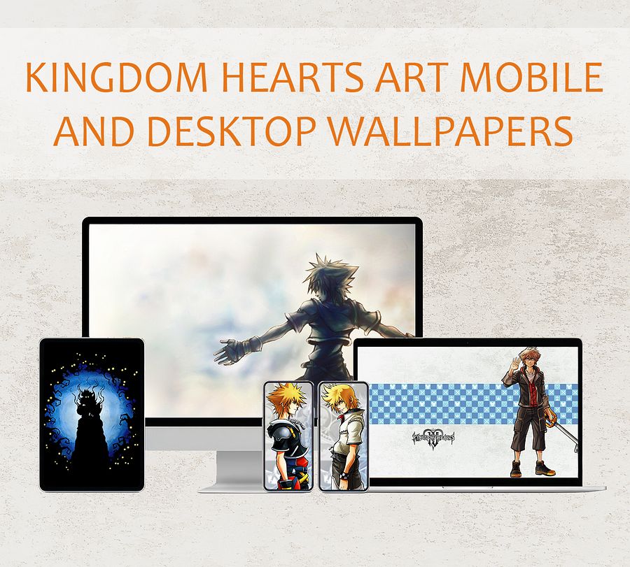 (20+ designs) Kingdom Hearts art Wallpapers designs Pack (more than 150 images in total) product image (6)