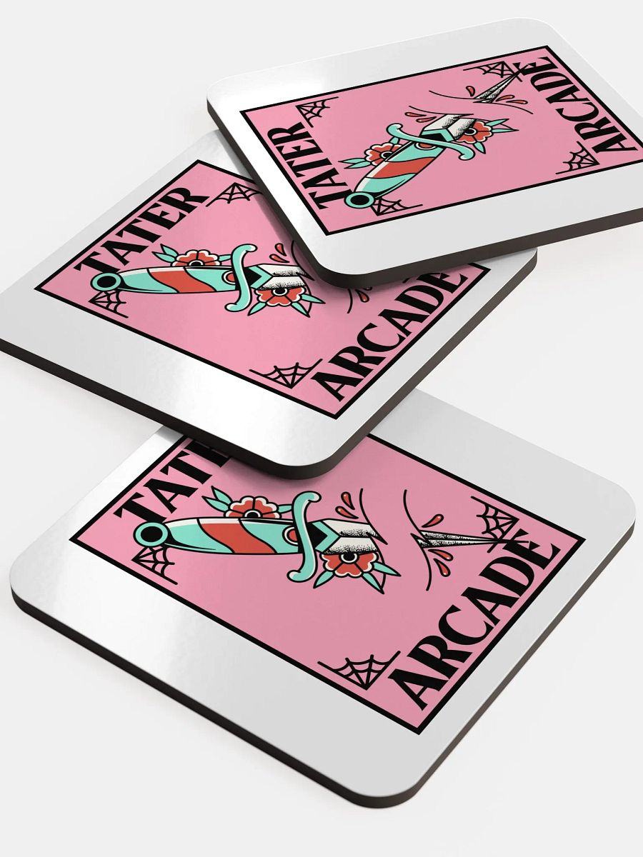 Traditional Tattoo Dagger coasters product image (5)