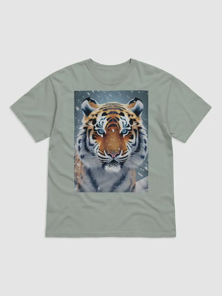 Unleash Your Inner Wild: The Majestic Snow Tiger T-Shirt product image (6)