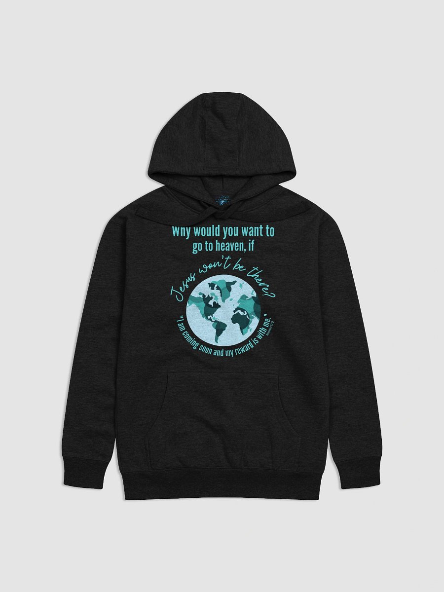 Why go to Heaven Unisex Premium Hoodie product image (1)
