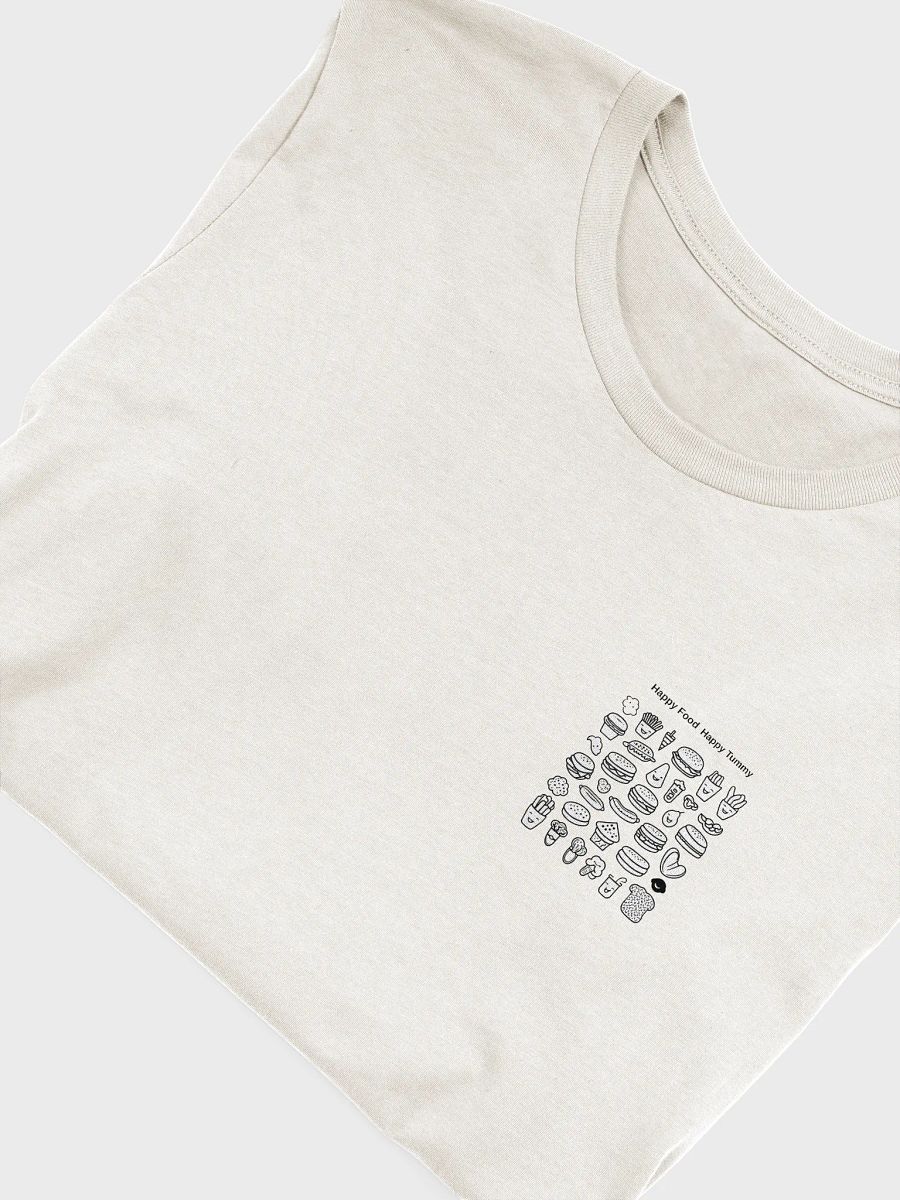 Happy Food, Happy Tummy — Smiling Snacks T-Shirt product image (5)