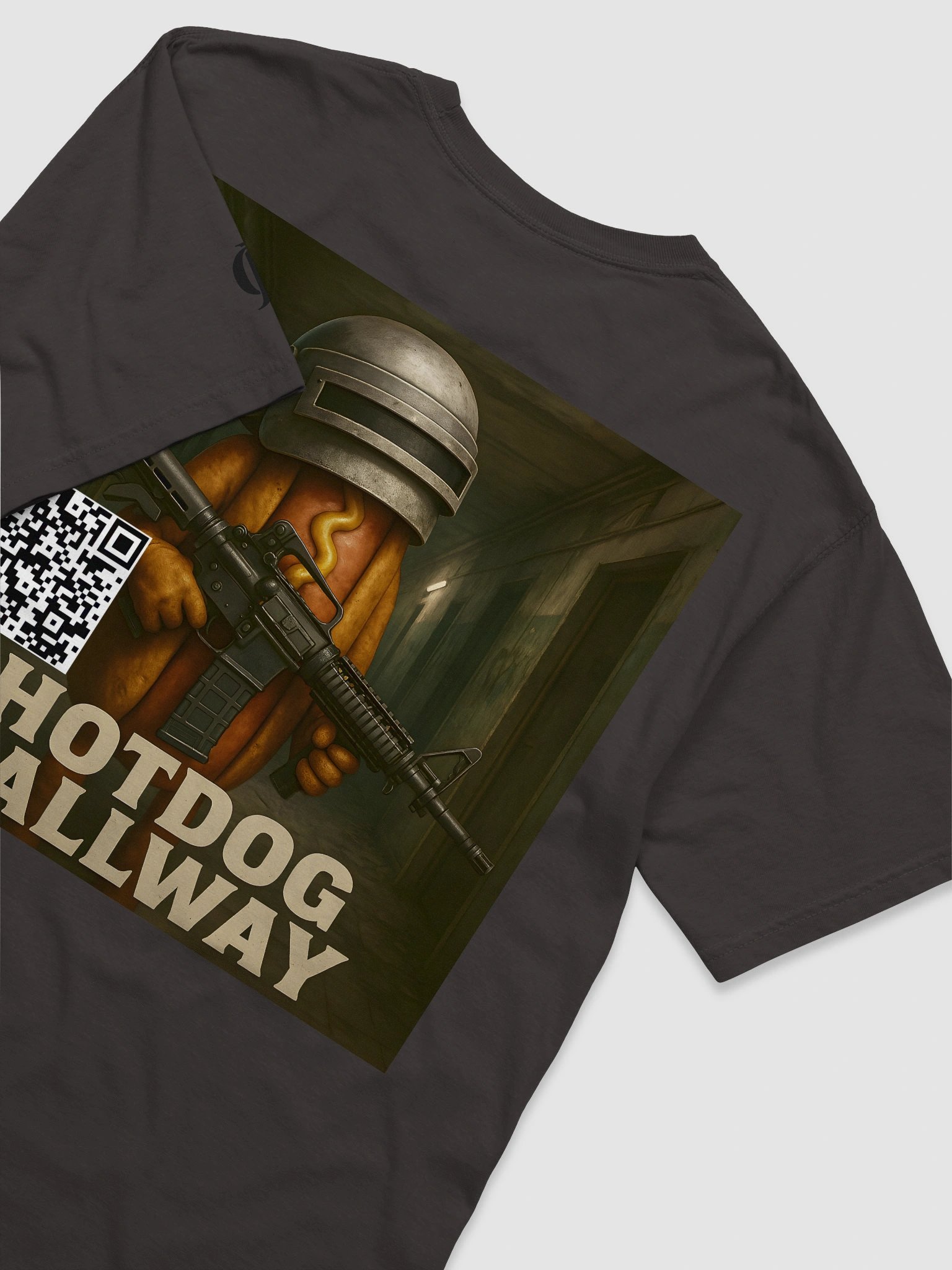 HD Hallway QR T-Shirt (Back image) product image (69)