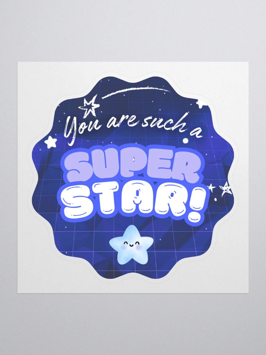 Superstar -sticker product image (1)