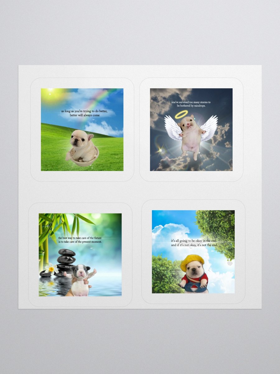 pibble love stickers ("3 x "3) product image (1)