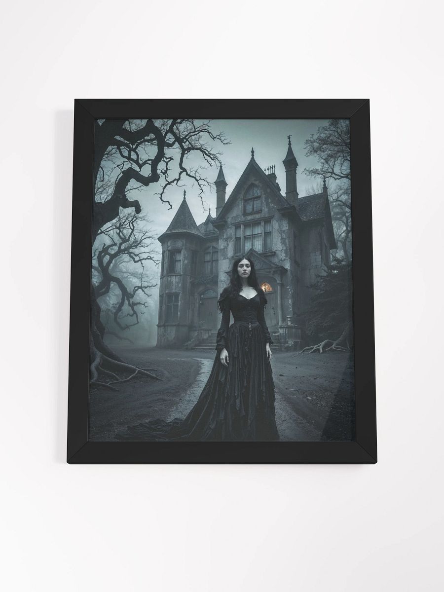 The Widow of Blackthorn Manor Framed Print product image (24)