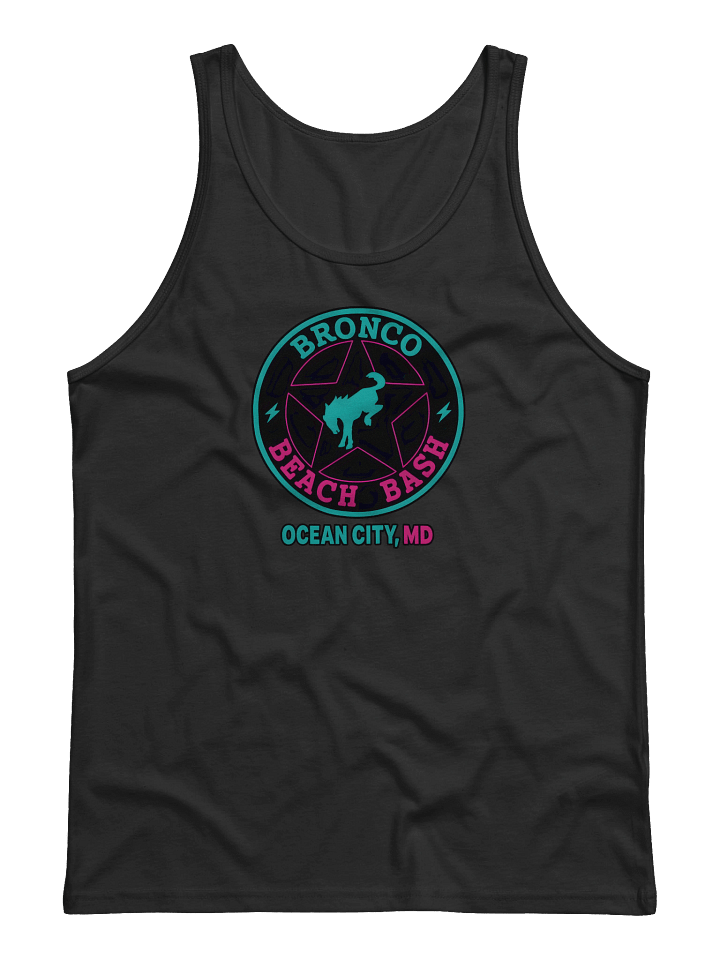2025 Bronco Beach Bash Ocean City / Destination Bigfoot Bronco Collab | Full Send Bella+Canvas Jersey Tank (Multiple Colors Available) product image (2)