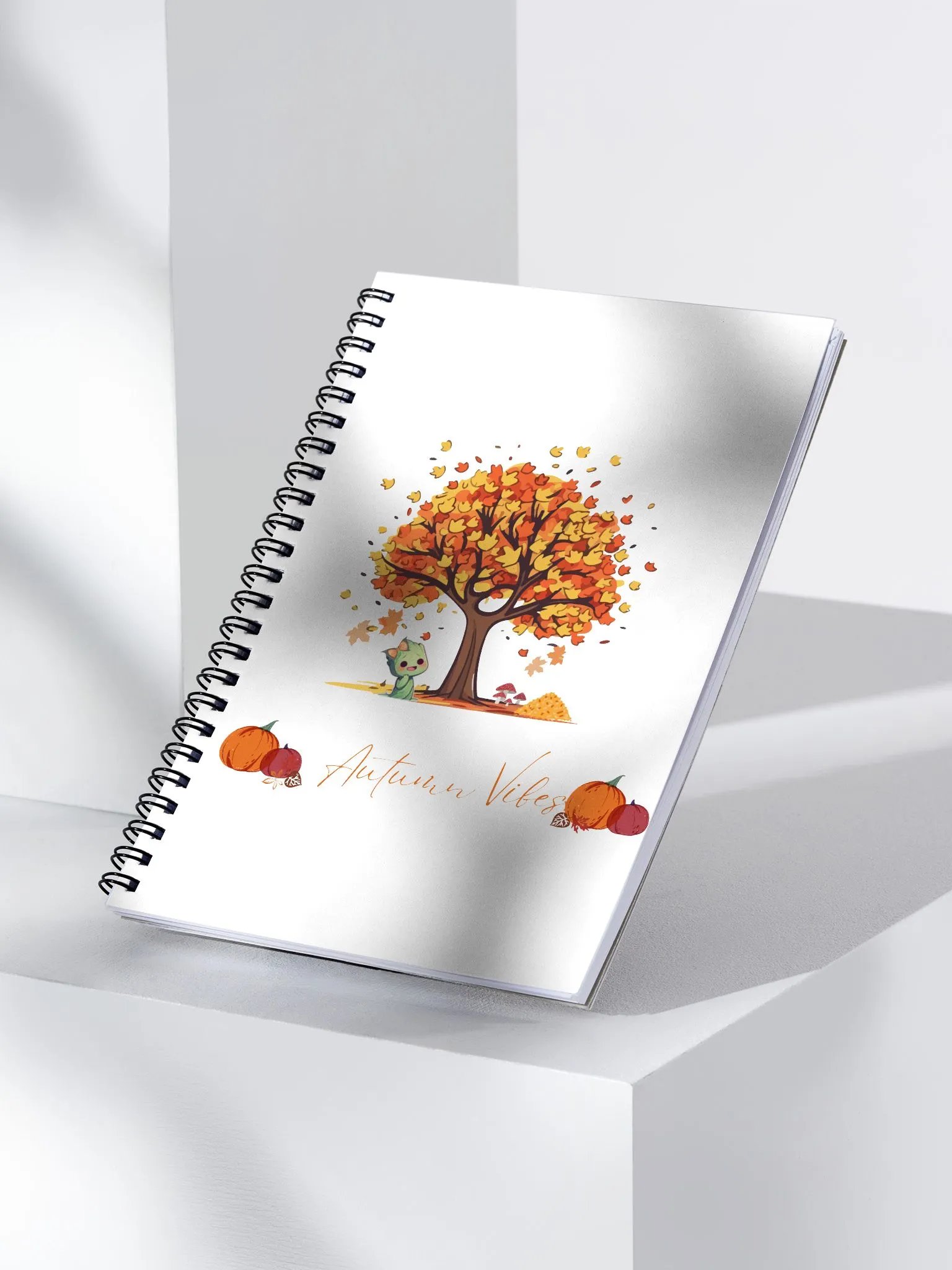 Autumn Vibes Spiral Notebook product image (3)