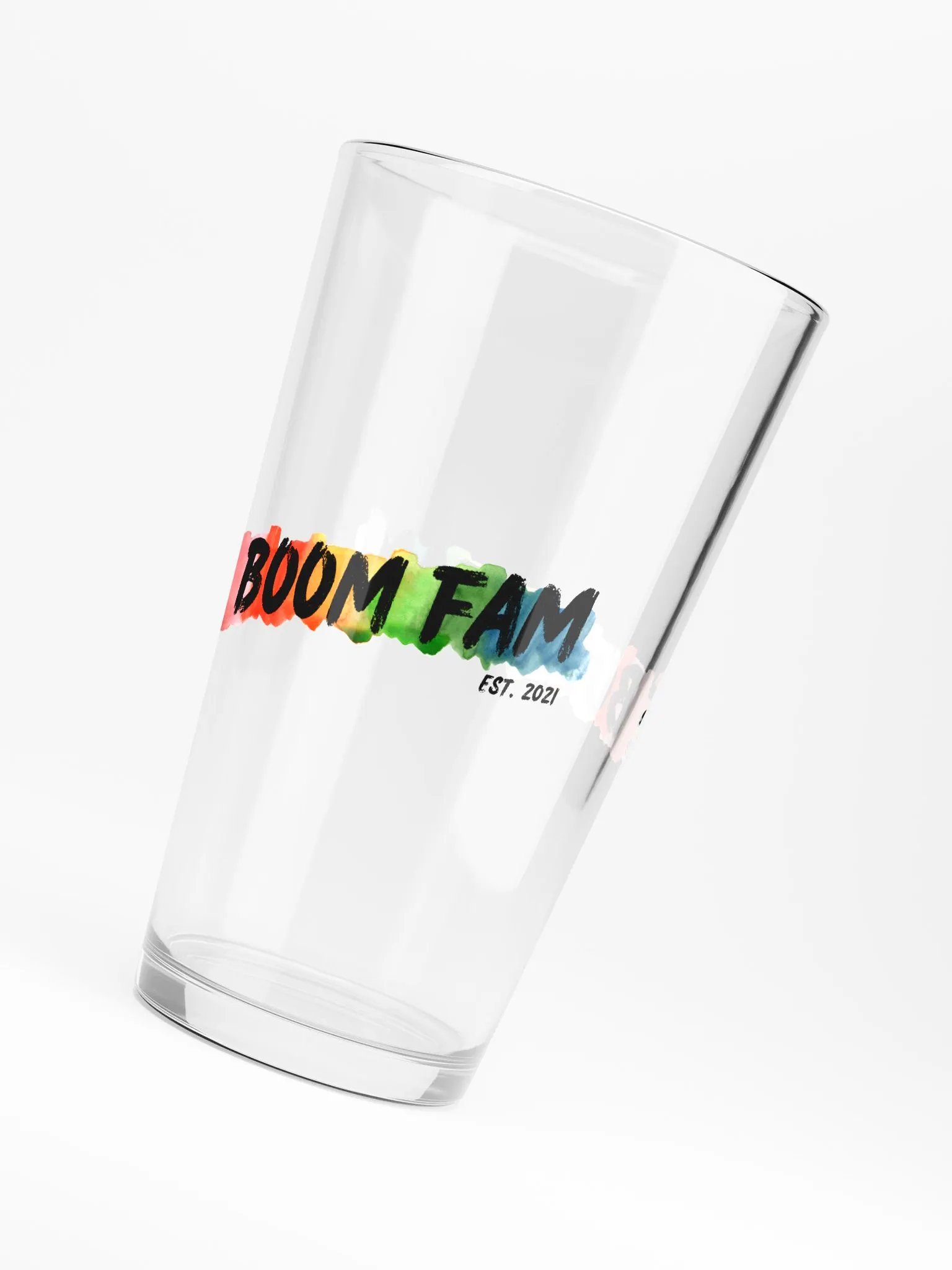 BOOM Fam Est 2021 Pint Glass product image (6)