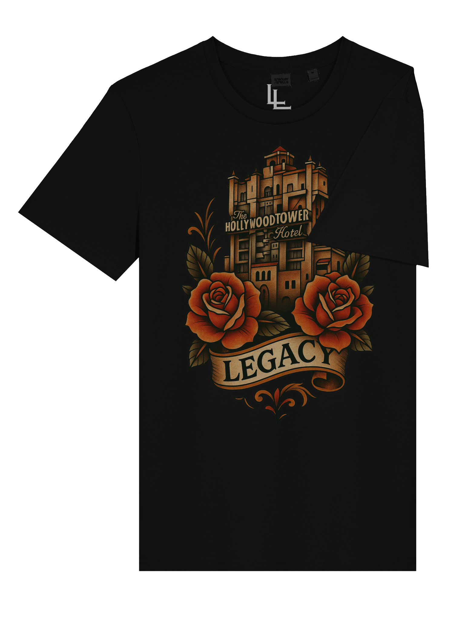 Neo-Traditional Hollywood Studios Tee | Black product image (7)