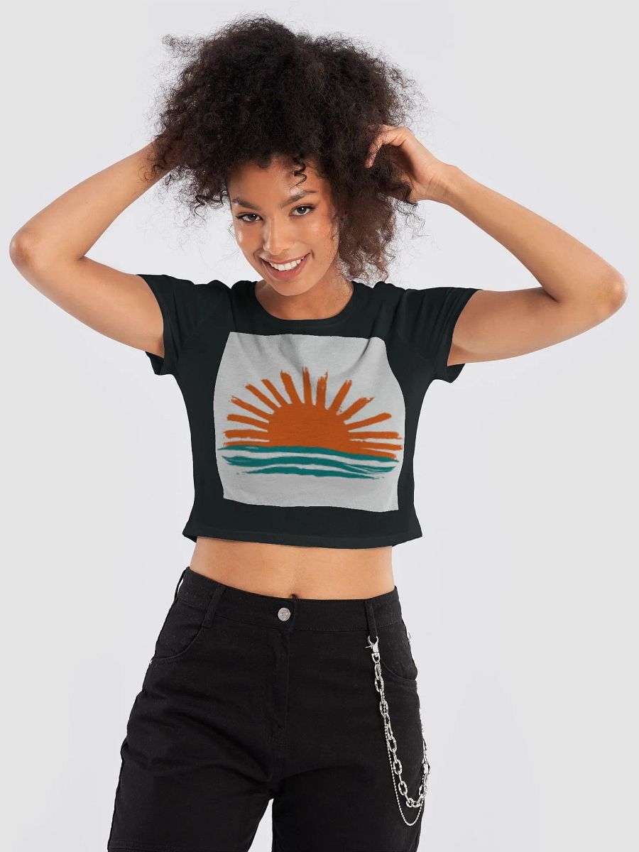 Sunshine Womans Premium Crop Top product image (9)