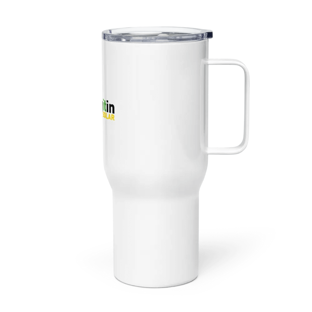 Plug It In Solar High-Quality Travel Mug with Handle product image (4)