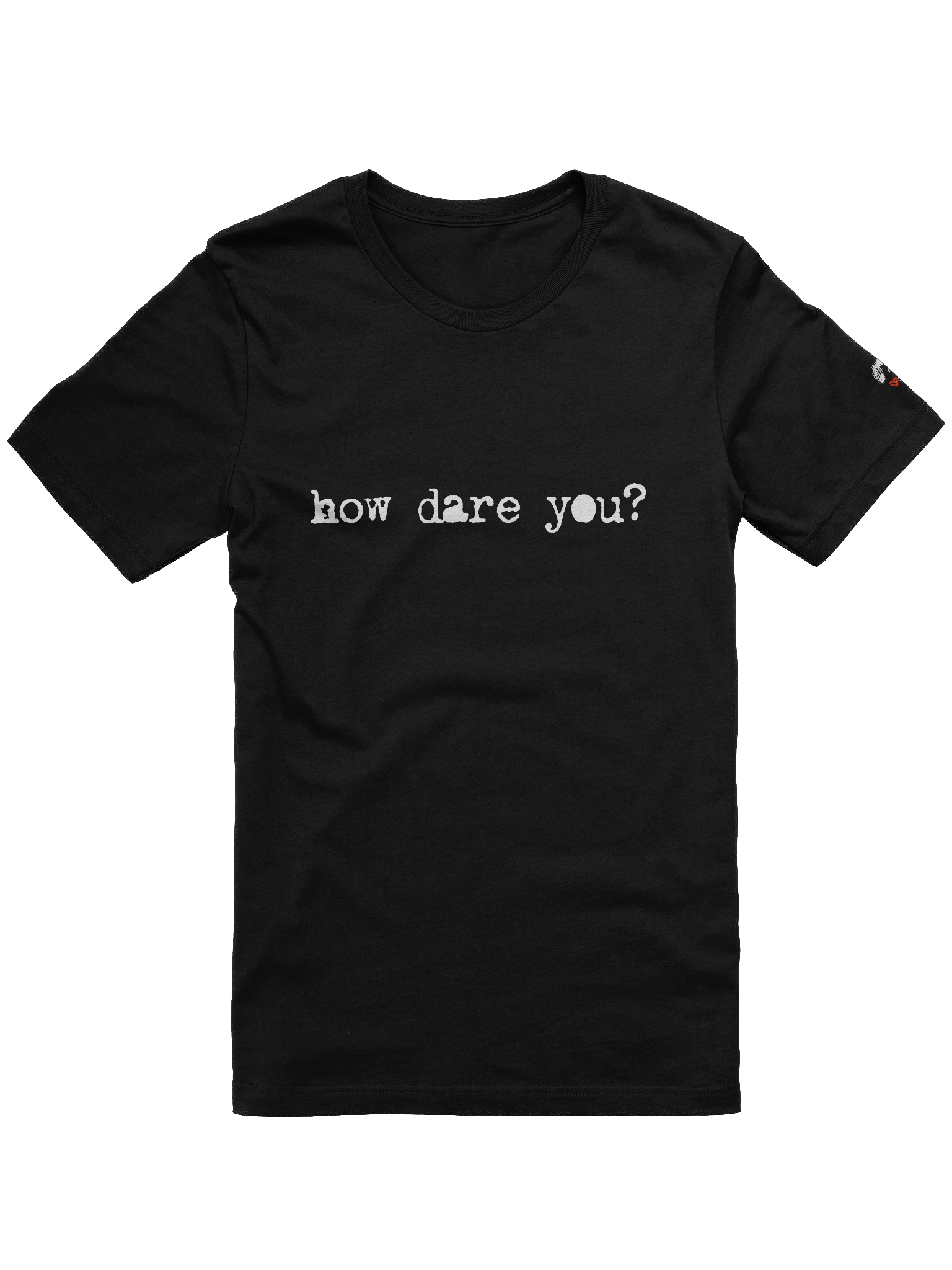 how dare tee product image (1)