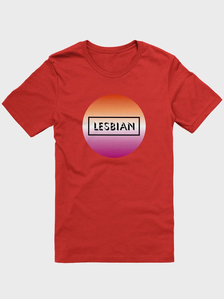 lesbian gradient t-shirt product image (1)