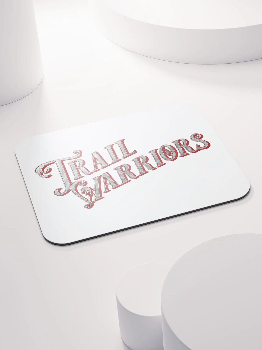 Red w/ Gradient Classic Trail Warriors Emblem Mouse Pad product image (4)