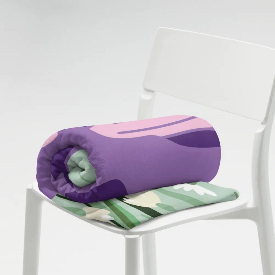 Enchanting Mermaid Dreams Throw Blanket product image (7)