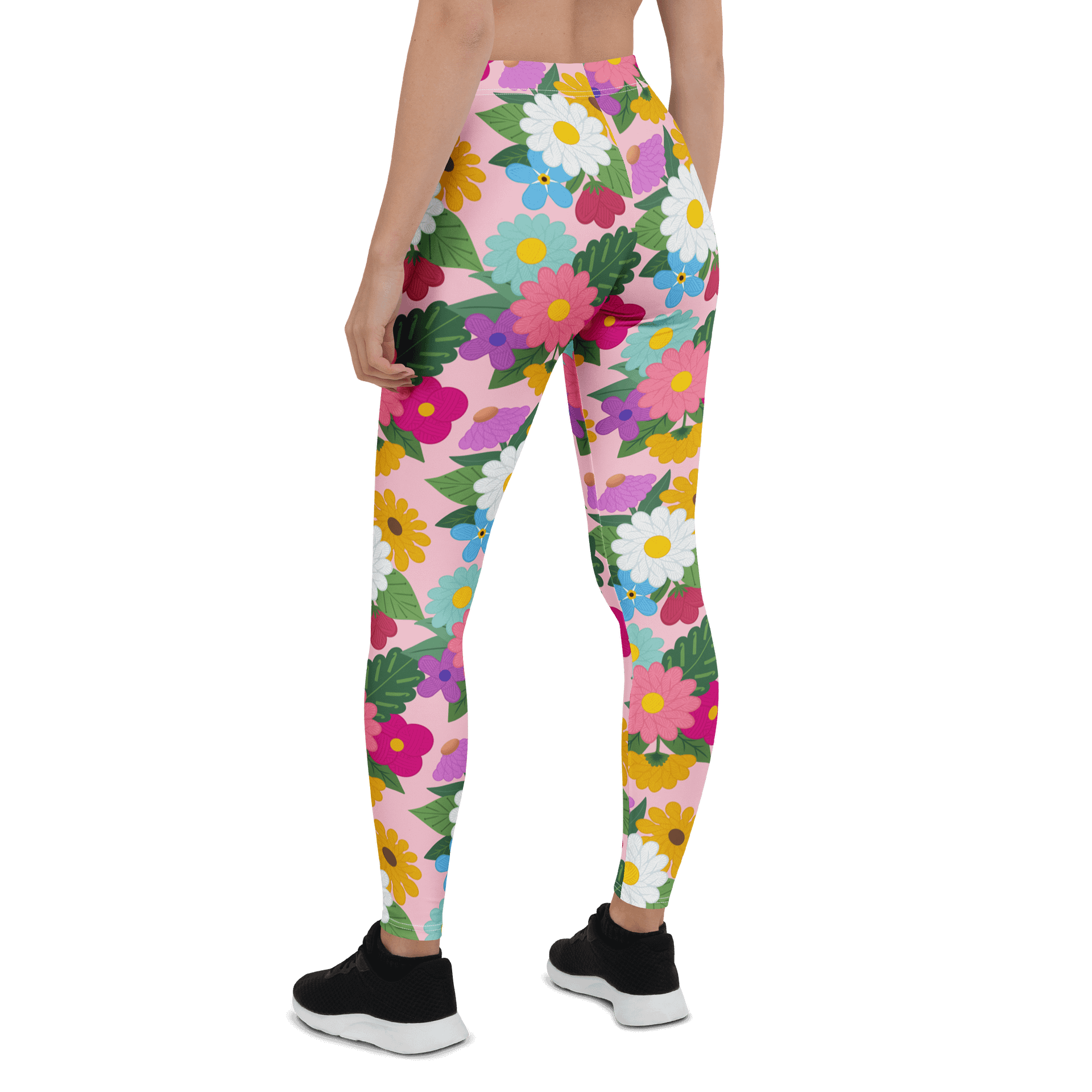 Floral Yarn Print Leggings product image (3)